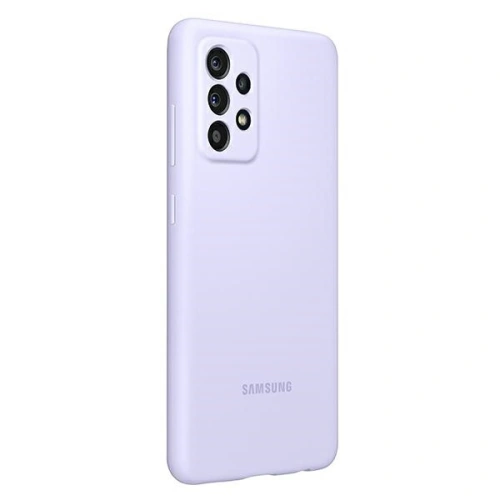Etui Samsung Galaxy A52/A52s 5G EF-PA525TV fioletowy/violet Silicone Cover