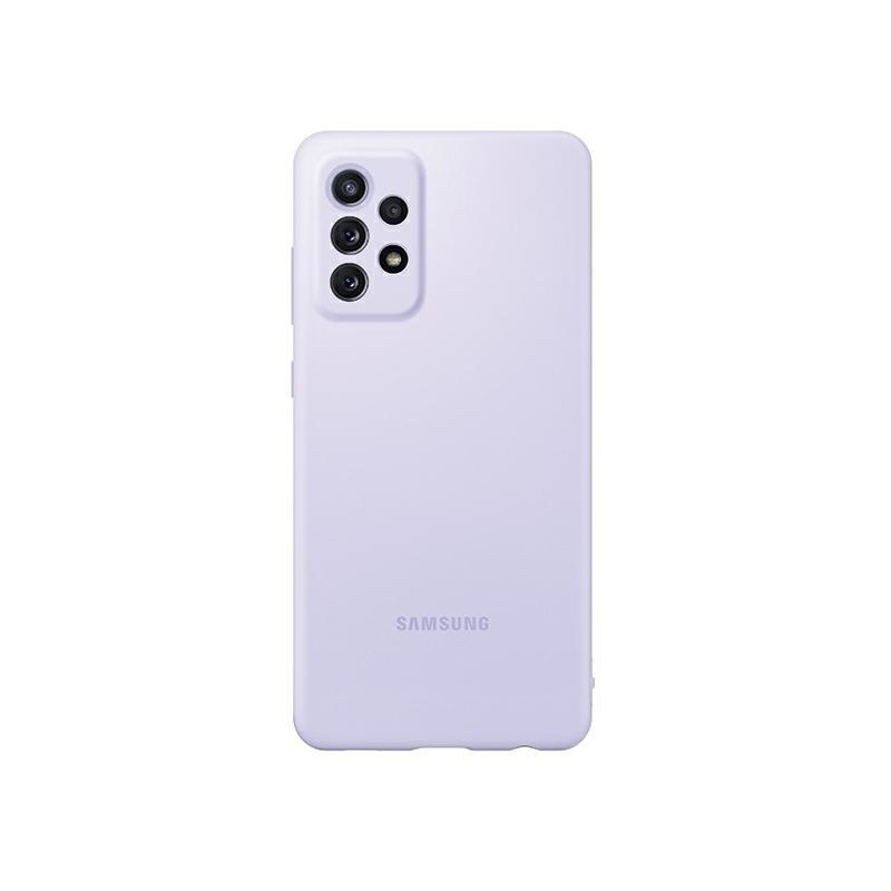 Hurtownia Samsung - 8806092114593 - SMG398PRP - Etui Samsung Galaxy A72 5G EF-PA725TV fioletowy/violet Silicone Cover - B2B homescreen
