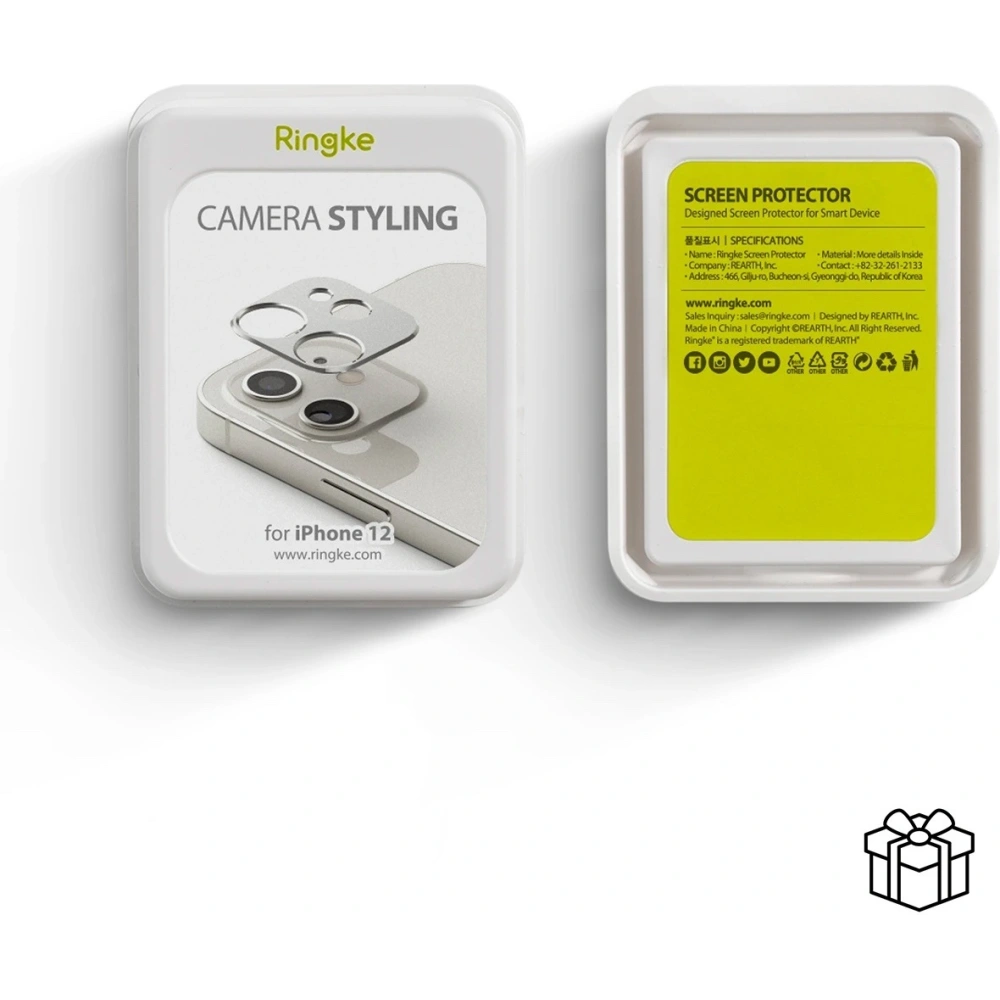 Wholesale Ringke Camera Styling Apple iPhone 12 Black - RGK1362BLK - {ean13} - Hurt