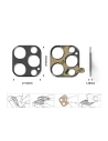 Wholesale Ringke Camera Styling Apple iPhone 12 Pro Silver - RGK1365SLV - {ean13} - Hurt