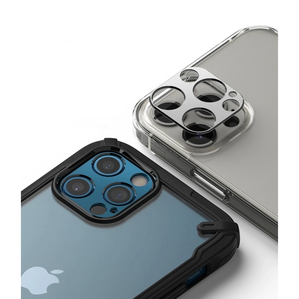 Hurtownia GSM - Nakładka Ringke Camera Styling Apple iPhone 12 Pro Max Silver - RGK1368SLV - {ean13} - Hurt