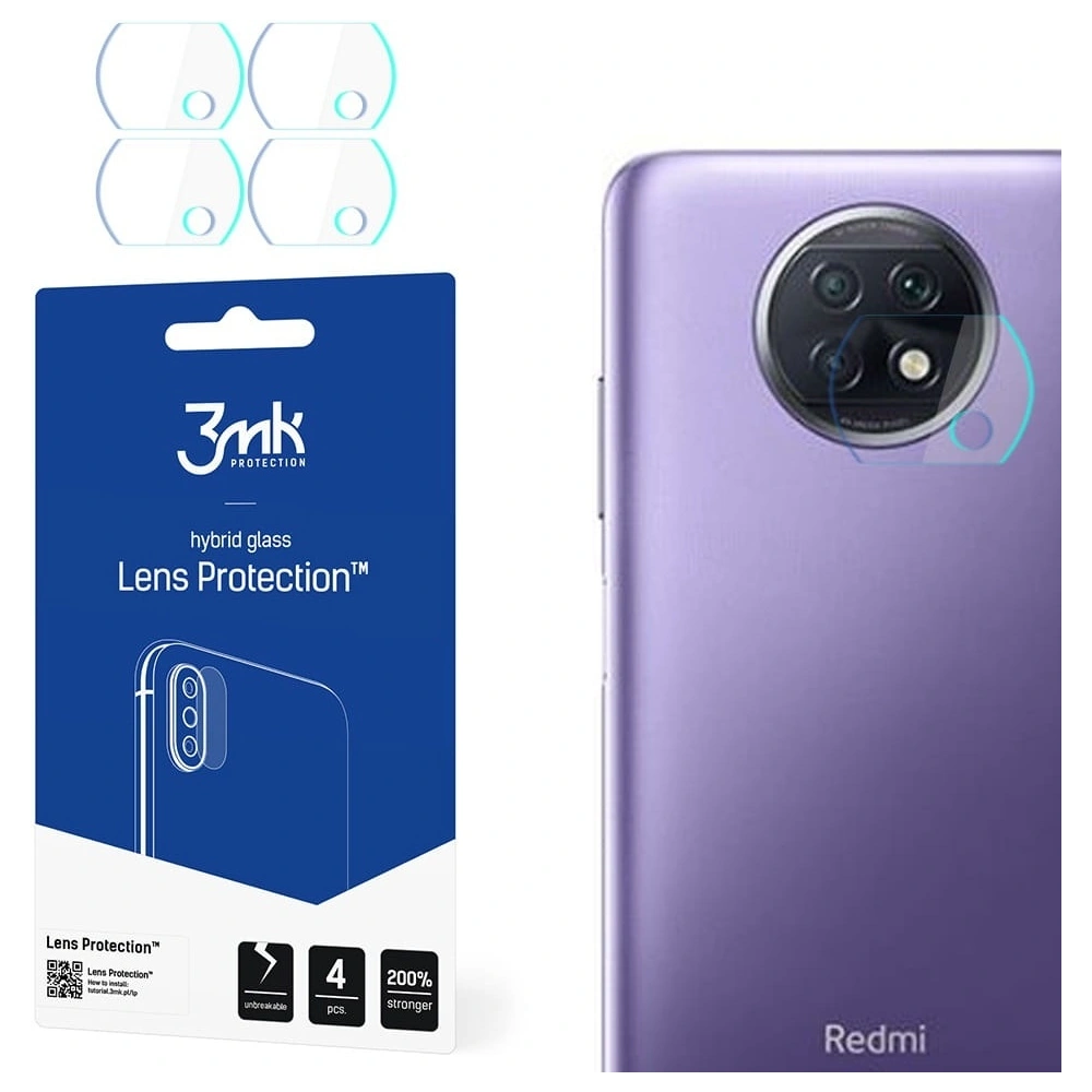 Wholesale 3MK Lens Protection Redmi Note 9T 5G [4 PACK] - 3MK1445 - {ean13} - Hurt