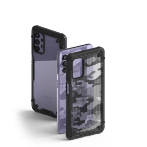 Hurtownia GSM - Etui Ringke Fusion-X Design Samsung Galaxy A32 5G Camo (Moro) Black - RGK1373MOB - {ean13} - Hurt
