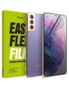 2x folia Samsung Galaxy S21 - Ringke Easy Flex - Home Screen