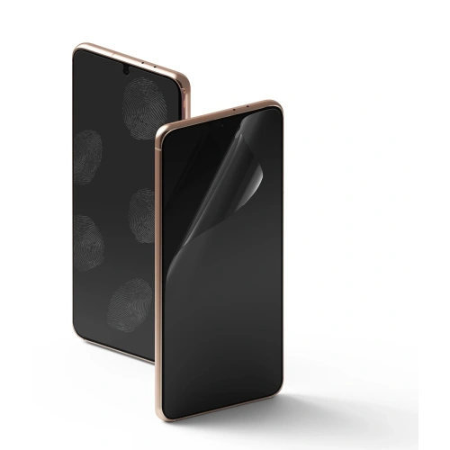 2x folia Samsung Galaxy S21 - Ringke Easy Flex - Home Screen