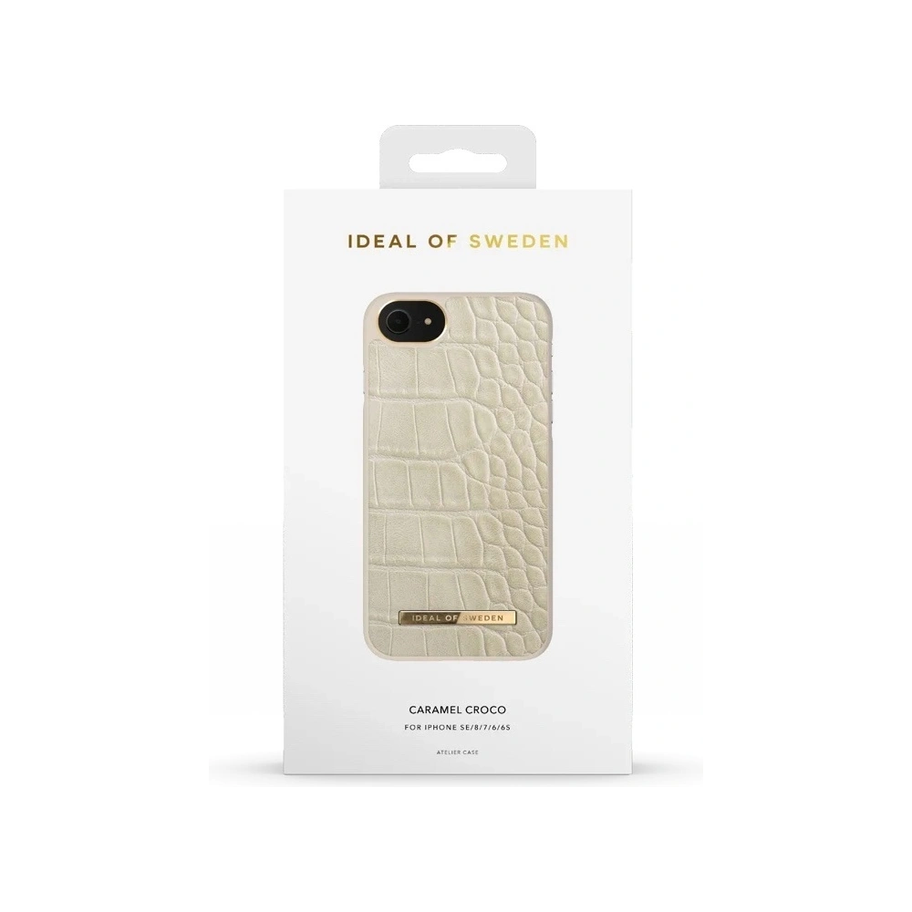 Hurtownia GSM - Etui iDeal of Sweden Atelier Apple iPhone SE 2022/SE 2020/8/7 (Caramel Croco) - IDS417CARCRO - {ean13} - Hurt