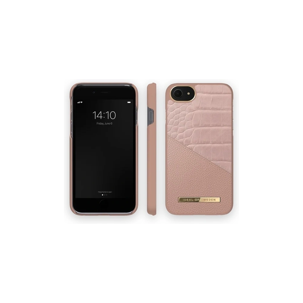 Hurtownia GSM - Etui iDeal of Sweden Atelier Apple iPhone SE 2022/SE 2020/8/7 (Rose Smoke Croco) - IDS416ROSSMOCRO - {ean13} - Hurt