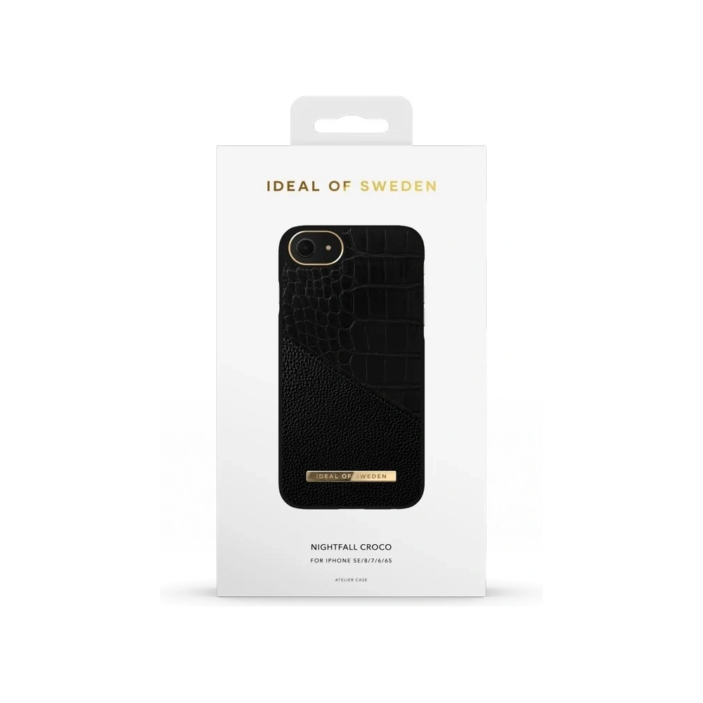 Hurtownia GSM - Etui iDeal of Sweden Atelier Apple iPhone SE 2022/SE 2020/8/7 (Nightfall Croco) - IDS413NIGCRO - {ean13} - Hurt