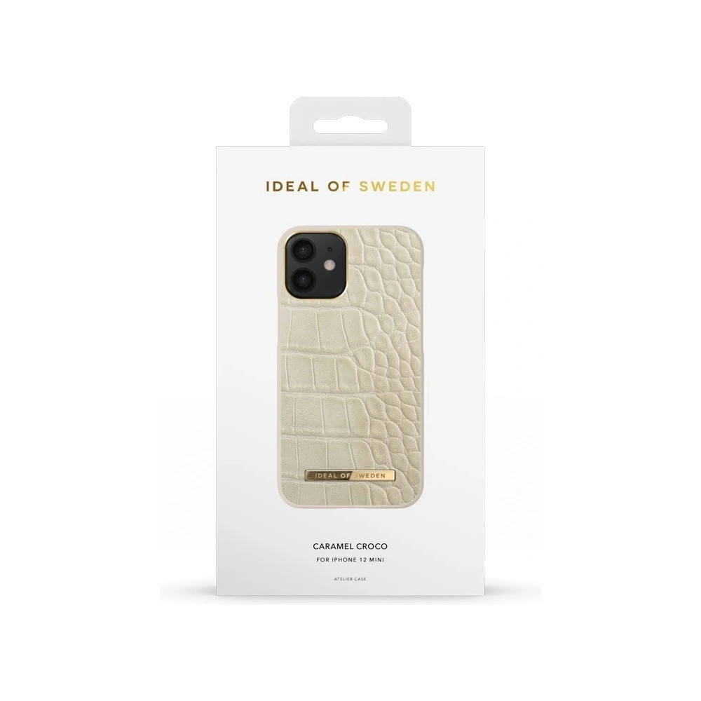 Hurtownia GSM - Etui iDeal of Sweden Atelier Apple iPhone 12 mini (Caramel Croco) - IDS387CARCRO - {ean13} - Hurt