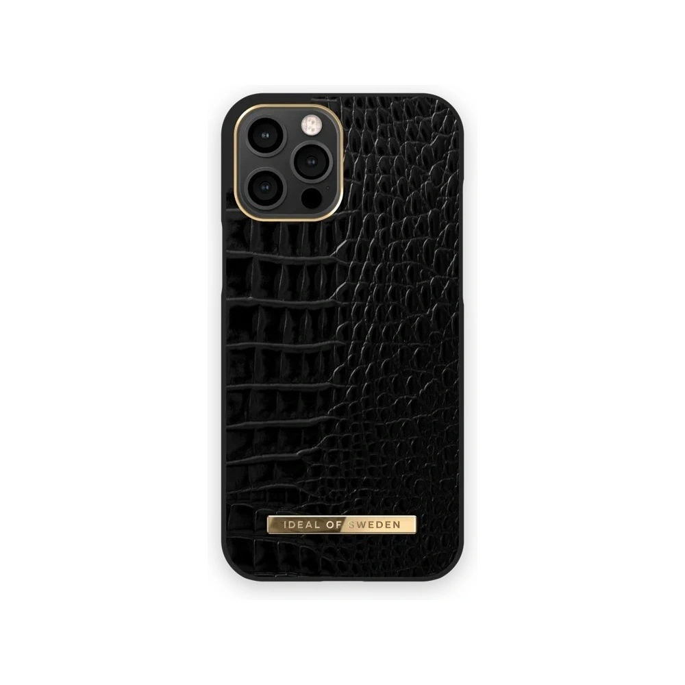 Hurtownia GSM - Etui iDeal of Sweden Atelier Apple iPhone 12 Pro Max (Neo Noir Croco) - IDS395NEONOICRO - {ean13} - Hurt