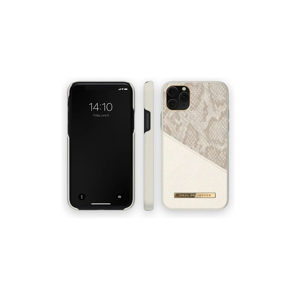 Etui iDeal of Sweden Atelier Apple iPhone 11 Pro/XS/X (Pearl Python)