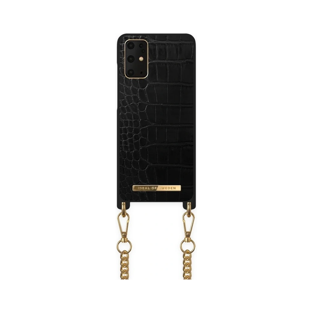 Wholesale iDeal of Sweden Necklace Samsung Galaxy S20+ Plus (Jet Black Croco) - IDS367JETBLKCRO - {ean13} - Hurt