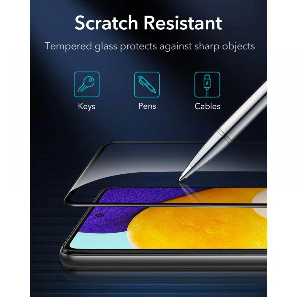 Hurtownia GSM - Szkło hartowane ESR Screen Shield 3D Samsung Galaxy A52/A52s Black [2 PACK] - ESR301BLK - {ean13} - Hurt