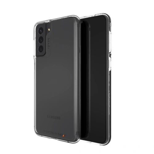 Etui z powłoką antybakteryjną GEAR4 Crystal Palace Samsung Galaxy S21 (przezroczysta)