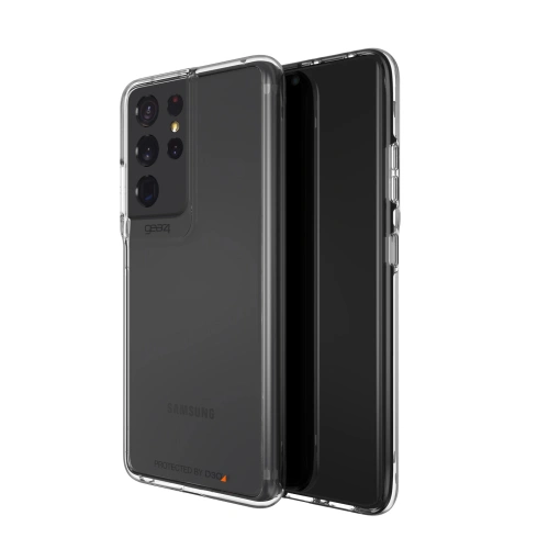 Etui z powłoką antybakteryjną GEAR4 Crystal Palace Samsung Galaxy S21+ Plus (przezroczysta)