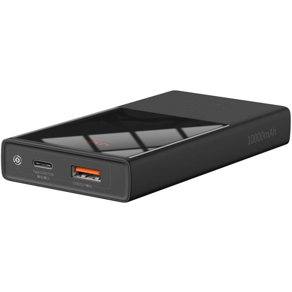 Wholesale Powerbank Baseus Super Mini, 10000mAh, USB + USB-C, SCP, QC 3.0, PD, 22.5W (black) - BSU2042BLK - {ean13} - Hurt