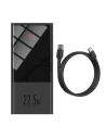 Hurtownia GSM - Powerbank Baseus Super Mini, 20000mAh, USB + USB-C, SCP, QC 3.0, PD, 22.5W (czarny) - BSU2043BLK - {ean13} - Hurt