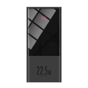 Powerbank Baseus Super Mini, 20000mAh, USB + USB-C, SCP, QC 3.0, PD, 22.5W (black)