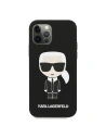 Hurtownia GSM - Etui Karl Lagerfeld KLHCP12LSLFKBK Apple iPhone 12 Pro Max hardcase czarny/black Silicone Iconic - KLD468BLK - {ean13} - Hurt