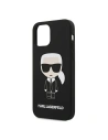 Hurtownia GSM - Etui Karl Lagerfeld KLHCP12LSLFKBK Apple iPhone 12 Pro Max hardcase czarny/black Silicone Iconic - KLD468BLK - {ean13} - Hurt