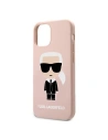 Hurtownia GSM - Etui Karl Lagerfeld KLHCP12LSLFKPI Apple iPhone 12 Pro Max hardcase jasnoróżowy/light pink Silicone Iconic - KLD469PNK - {ean13} - Hurt