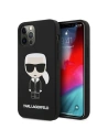 Wholesale Karl Lagerfeld KLHCP12MSLFKBK Apple iPhone 12/12 Pro hardcase black Silicone Iconic - KLD471BLK - {ean13} - Hurt