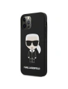 Hurtownia GSM - Etui Karl Lagerfeld KLHCP12MSLFKBK Apple iPhone 12/12 Pro hardcase czarny/black Silicone Iconic - KLD471BLK - {ean13} - Hurt