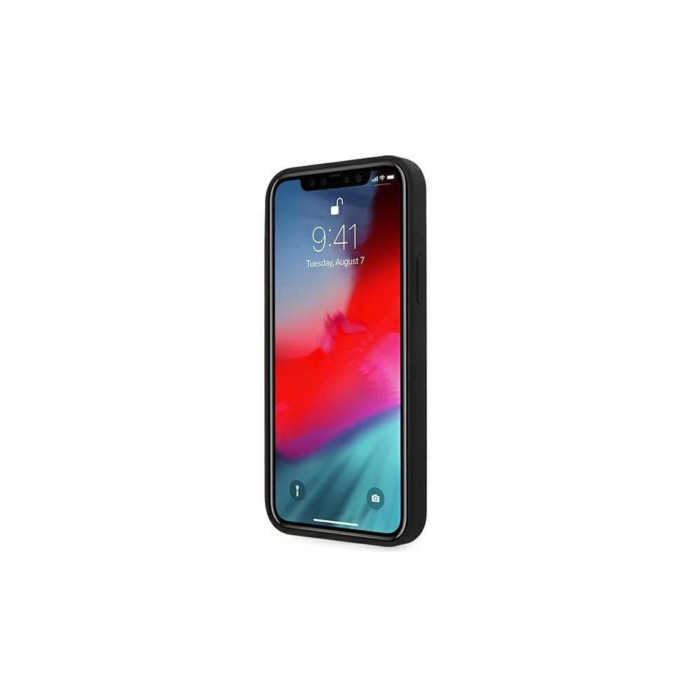 Wholesale Karl Lagerfeld KLHCP12MSLFKBK Apple iPhone 12/12 Pro hardcase black Silicone Iconic - KLD471BLK - {ean13} - Hurt