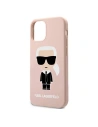 Wholesale Karl Lagerfeld KLHCP12MSLFKPI Apple iPhone 12/12 Pro hardcase light pink Silicone Iconic - KLD472PNK - {ean13} - Hurt