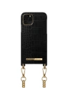Etui iDeal of Sweden Necklace Apple iPhone 12/12 Pro (Jet Black Croco)