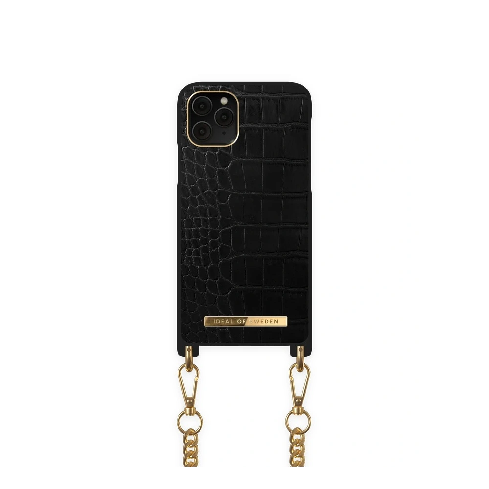 Wholesale iDeal of Sweden Necklace Apple iPhone 12/12 Pro (Jet Black Croco) - IDS410JETBLKCRO - {ean13} - Hurt