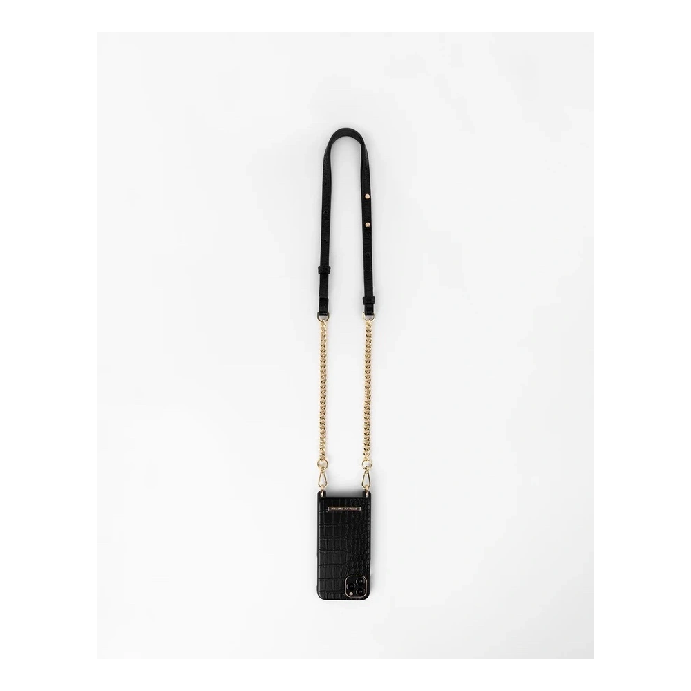 Wholesale iDeal of Sweden Necklace Apple iPhone 12/12 Pro (Jet Black Croco) - IDS410JETBLKCRO - {ean13} - Hurt