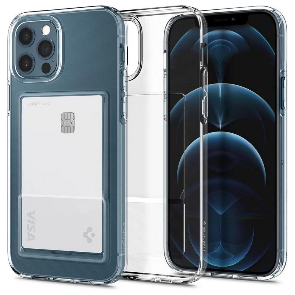 Hurtownia GSM - Spigen Apple Case Kristallschlitz iPhone 12 Pro Max Kristallklar - SPN1516CL - {ean13} - Hurt