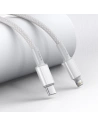 Hurtownia GSM - Kabel USB-C do Lightning Baseus High Density Braided, 20W, PD, 2m (biały) - BSU2044WHT - {ean13} - Hurt
