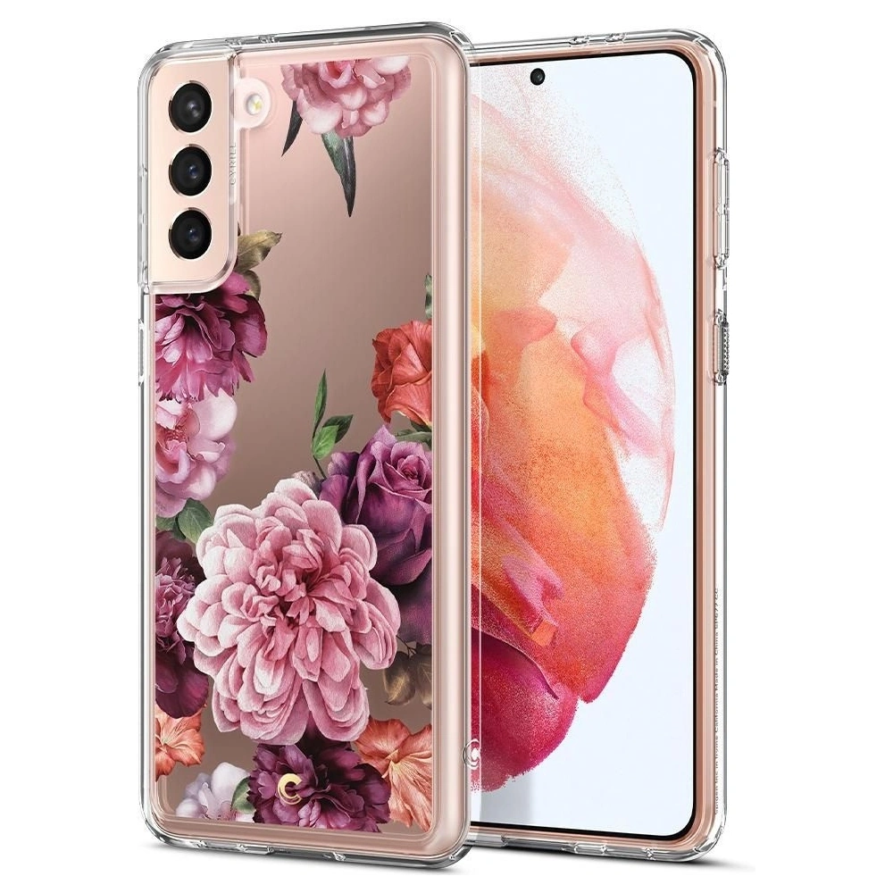 Hurtownia GSM - Etui Spigen Cyrill Cecile Samsung Galaxy S21+ Plus Rose Floral - SPN1519RS - {ean13} - Hurt