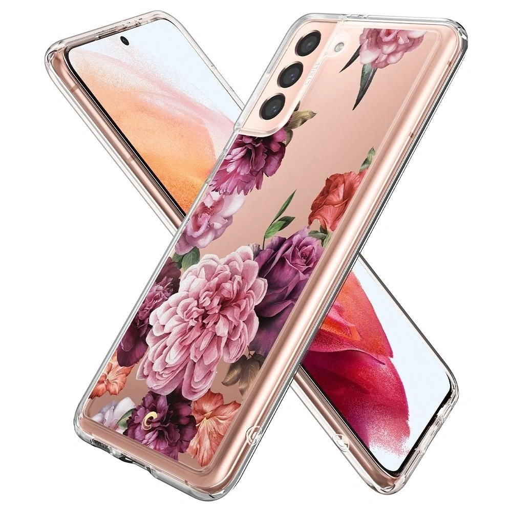 Hurtownia GSM - Etui Spigen Cyrill Cecile Samsung Galaxy S21+ Plus Rose Floral - SPN1519RS - {ean13} - Hurt