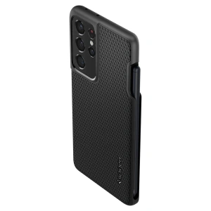 Hurtownia GSM - Etui Spigen Liquid Air Pen Samsung Galaxy S21 Ultra Matte Black - SPN1520BLK - {ean13} - Hurt