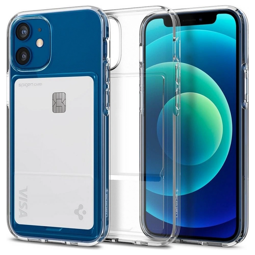 Hurtownia GSM - Spigen Apple Case Kristall Schlitz iPhone 12 mini Kristallklar - SPN1521CL - {ean13} - Hurt