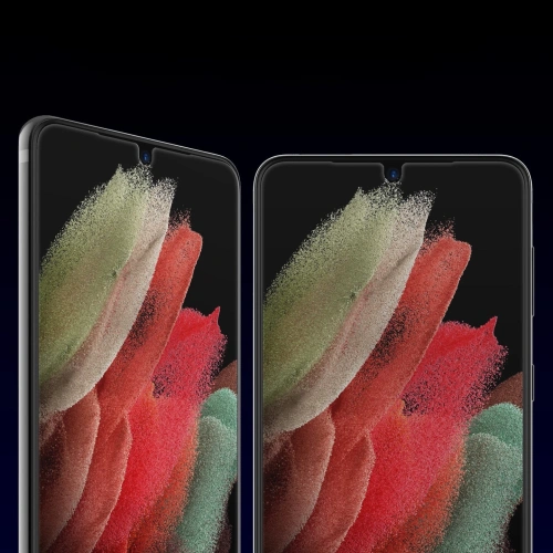 Szkło hartowane z klejem UV Whitestone Dome Glass Samsung Galaxy S21+ Plus [2 PACK]