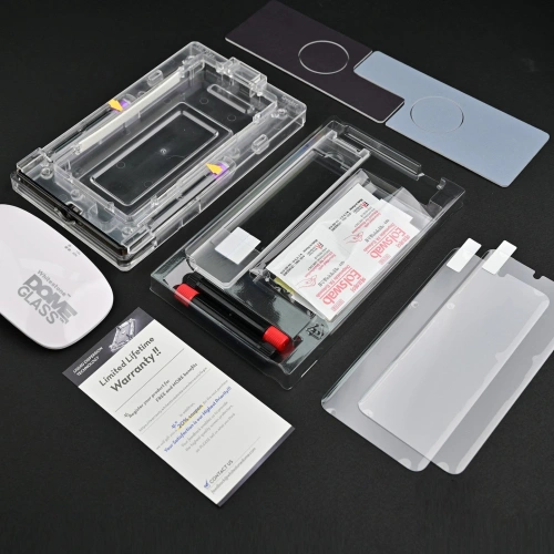 Szkło hartowane z klejem UV Whitestone Dome Glass Samsung Galaxy S21 [2 PACK]