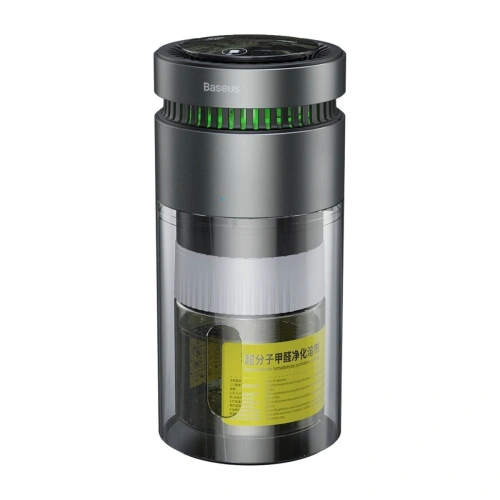 Samochodowy oczyszczacz powietrza Baseus, ze wskaźnikiem formaldehydu (czarny)