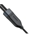 Wholesale Baseus Flash Series 2-in-1 Cable Type-c to 2x Type-C, 100W, 1.5m Black - BSU2050BLK - {ean13} - Hurt
