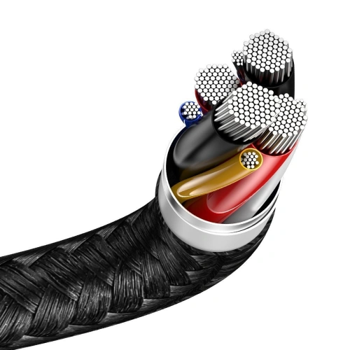 Kabel USB Baseus Flash Series 2w1 USB-C, 100W, 1.5m (czarny)