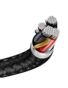 Wholesale Baseus Flash Series 2-in-1 Cable Type-c to 2x Type-C, 100W, 1.5m Black - BSU2050BLK - {ean13} - Hurt