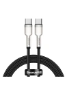 Wholesale Cable USB-C to USB-C Baseus Cafule, 100W, 1m (black) - BSU2052BLK - {ean13} - Hurt