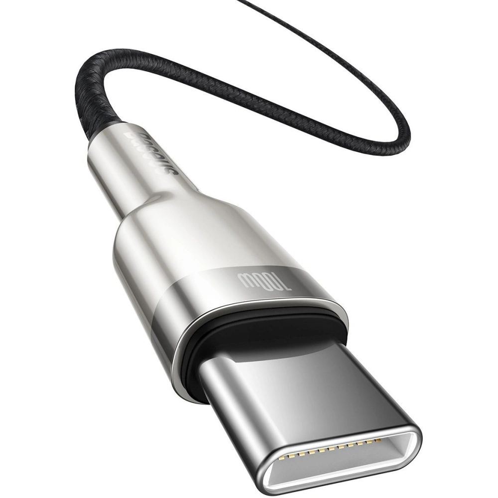 Wholesale Cable USB-C to USB-C Baseus Cafule, 100W, 1m (black) - BSU2052BLK - {ean13} - Hurt