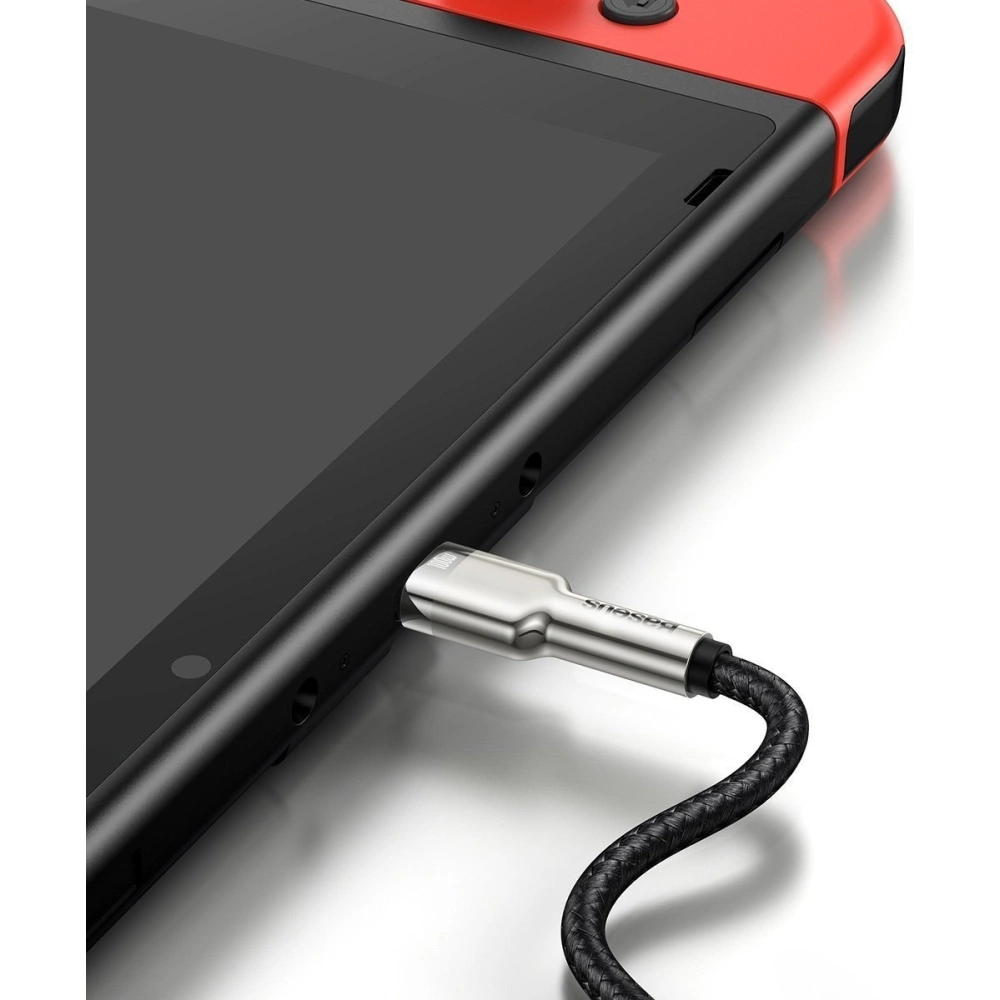 Wholesale Cable USB-C to USB-C Baseus Cafule, 100W, 1m (black) - BSU2052BLK - {ean13} - Hurt
