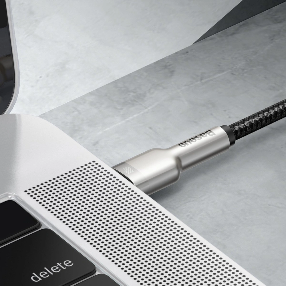 Hurtownia GSM - Kabel USB-C do USB-C Baseus Cafule, 100W, 1m (czarny) - BSU2052BLK - {ean13} - Hurt