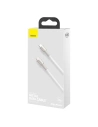 Hurtownia GSM - Kabel USB-C do USB-C Baseus Cafule, 100W, 1m (biały) - BSU2053WHT - {ean13} - Hurt