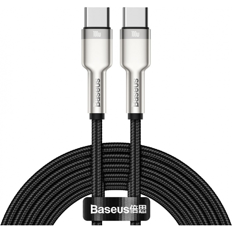 Hurtownia Baseus - 6953156202368 - BSU2054BLK - Kabel USB-C do USB-C Baseus Cafule, 100W, 2m (czarny) - B2B homescreen